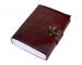 Embossed Heart Love Leather Journal Blank Dairy Note Book Handmade Paper 120 Pages